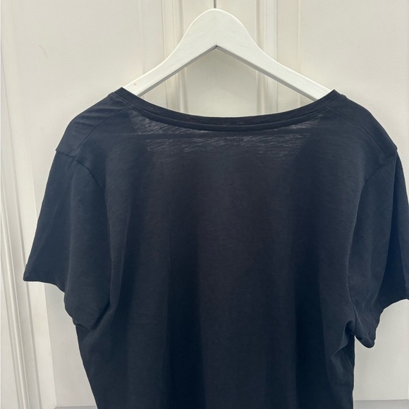 Madewell Black Whisper Cotton V-Neck Tee XXL - Picture 9 of 12